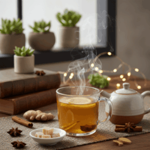 Ingwertee gegen Übelkeit