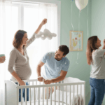 Nestingparty Schwangerschaft