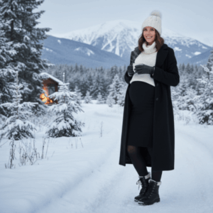 Schwangerschaftsoutfit Winter 