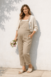 Latzhosen Outfits Schwangere