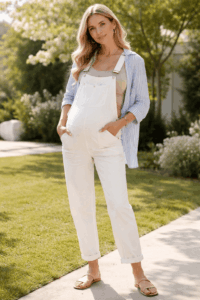 Latzhosen Outfits Schwangere