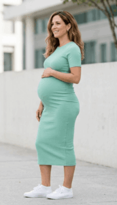 Midikleid Umstandsmode