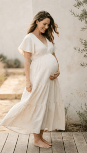 Maxikleid Umstandsmode