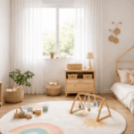 Montessori Babyzimmer mit wenig Budget einrichten: schöne Ideen, clevere Ikea Hacks und sinnvolle Baby Ausstattung für 0 bis 12 Monate Baby Montessori Zimmer