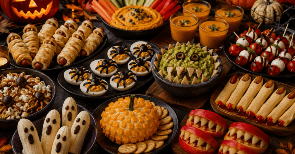 Halloween Snacks Schwangere