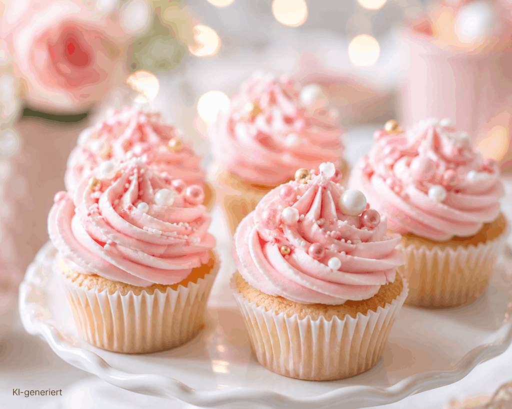 Vanille Cupcakes mit Buttercreme