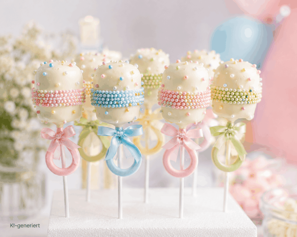 Baby Rassel Marshmallow Pops
